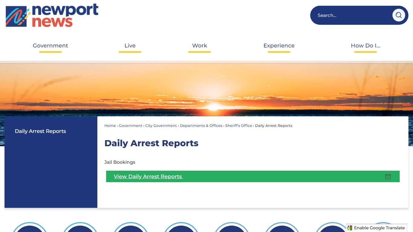 Daily Arrest Reports | Newport News, VA - Official Website